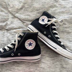 Converse Black High-Top Sneakers